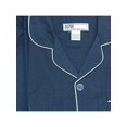 thumbnail image 2 of Ten West Apparel Long Sleeve Long Leg Solid Pajama Set, 2 of 3
