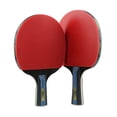 thumbnail image 3 of Table Tennis Racket Double Face Pimples-in Sticky Rubber 4 Star Ping Pong Paddle, 3 of 7