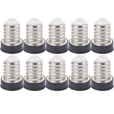 Adaptateur d'Ampoule 10 Pcs E14 vers E12 Convertisseur de Lumière Vis Convertisseur de Lumière Accessoire