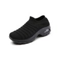 thumbnail image 1 of CVLIFE Chaussures de Course Athlétiques pour Femmes à Coussin d'Air Respirantes, à Enfiler, pour l'Extérieur, 1 of 6