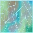 thumbnail image 1 of Ahgly Company Tapis d'Intérieur Lavable à la Machine, Carré, Transitionnel, Bleu Cadet Vert, Tapis de Zone, 5 Pieds Carré, 1 of 7