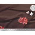 thumbnail image 3 of Soimoi polyester Crepe Fabric Artistic Flower Decor Fabric Printed Yard 42 Inch Wide, 3 of 3