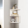 thumbnail image 4 of Wzzjkit Kitchen Rack, Corner Shelf Corner Corner Shelf No Punch Wall Organizer Bedroom Living Room Corner Bookshelf Kitchen Cabinet Storage Shelf, Kitchen Racks and Shelves, 4 of 6