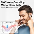 thumbnail image 3 of Wireless Ear Buds 50H Playback LED Power Display Earphones with Wireless Charging Case Headphones IPX7 Waterproof in-Ear Earbuds with Mic Compatible for iPhone Android Black, 3 of 6