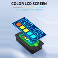 thumbnail image 3 of TFixol Moniteur de Batterie Multifonction CC 8-100V pour LiFePO4 et Piles au Lithium Ternaires, Réglages de Tension Ajustables, Conception Anti-Éclaboussures, Options Vert/bleu/orange, 3 of 6