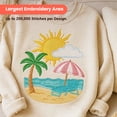 thumbnail image 2 of Poolin EOC07RE Embroidery Machine with Large 7.9 x 15 Inch Hoop, Computerized Embroidery Machine for Home & Small Business, 2 of 10