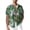 Multicolour, variant on Men's Casual Floral Hawaiian Short Sleeve Lapel Blouse Shirt