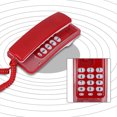 thumbnail image 4 of Telephone No Caller ID,Wall Mount Landline Telephone Telephone Hotel Telephone Versatile Functionality, 4 of 9