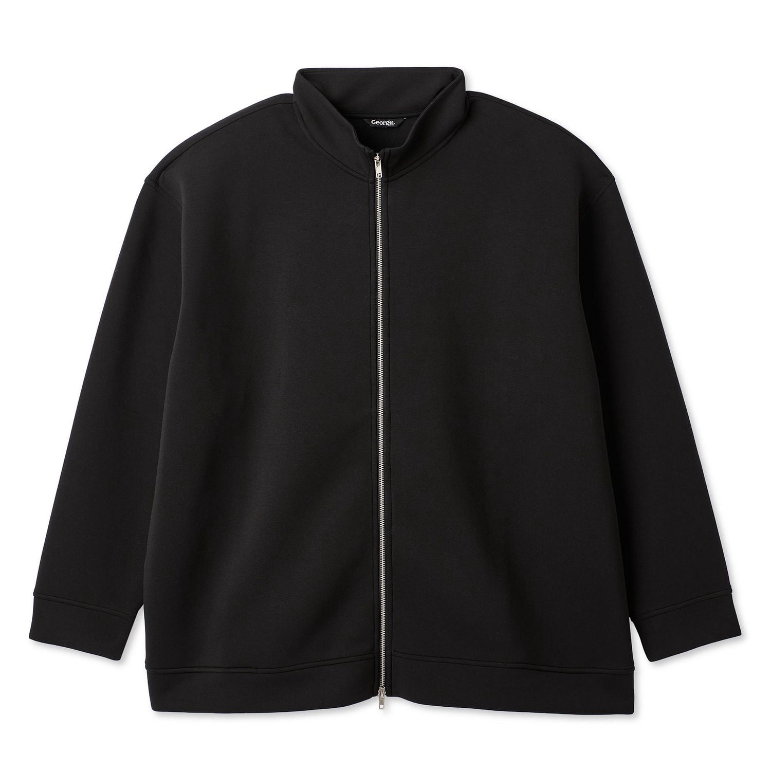George Big Men's Soft Knit Full Zip Sweater