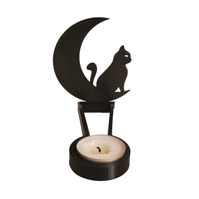 QualitChoice Stainless Steel Wide Application Candle Holders For Versatile Halloween Decoration Durability H 1Set