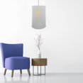 thumbnail image 3 of MasteelfCA Folding Cloth Lampshade Simple Hanging Lamp Shade Pendant Lamp Ceiling Light Shade, 3 of 7