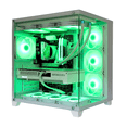 thumbnail image 5 of Delta Labs Moonlight PC de Jeu Blanc – Core 5 Ultra 245K, RTX5060 8 Go GDDR7, 32 Go DDR5 RAM, 1 To NVMe SSD, 5 of 5