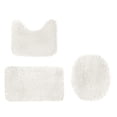 thumbnail image 2 of weibbin 3 Pcs Bathroom Rugs - Solid Color, Universal Soft Comfortable, Water Absorption, Non-Slip, Thick, Machine Washable, Easier to Dry for Bath Floor Mats, 2 of 8