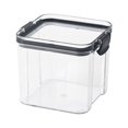 thumbnail image 1 of HEVIRGO Multifunctional Food Jars Candy Storage Cookie Jars with Lids Space Saving Clear Food Containers with Lids Suitable for Refrigerator Kitchen, M(23.7 oz), 1 of 10