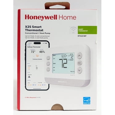 Honeywell Home X2S Smart WiFi Digital Thermostat - White/Grey #RTH2CWF