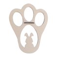 thumbnail image 1 of Happy Easter Decorations Easter Footprints Wooden Scene Layout Props Easter Painting Template Festival Decoration, 1 of 8