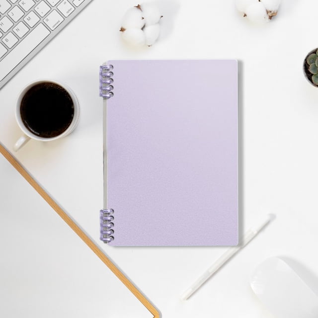 Fwttom Paper Notebook, Loose-Leaf Notebook with High Appearance & Thickened Shape Student Detachable Notebook Stationery