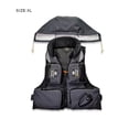 thumbnail image 1 of Life Jackets Portable Inflatable Adjustable Detachable Portable Life Jacket Waterproof Rapid Inflation Emergency Supplies Waistcoat for Swimming XL, 1 of 7