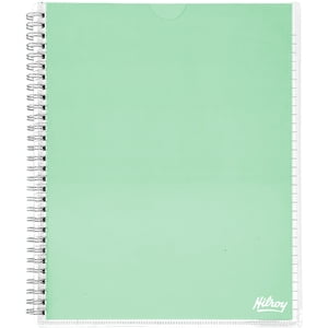 Hilroy® Custom Poly Notebook, Teal