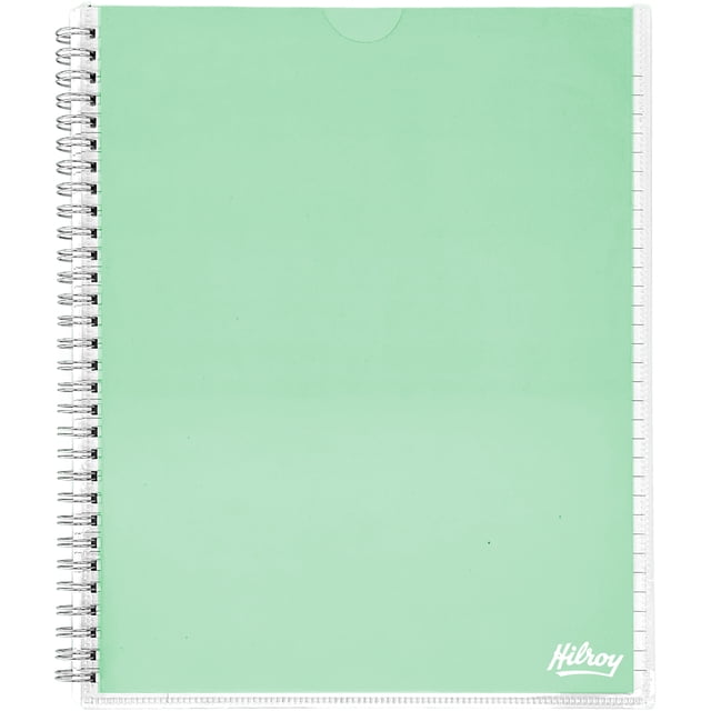 Hilroy® Custom Poly Notebook, Teal