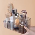 thumbnail image 4 of JMYHOAM Storage Bags Cosmetic Storage Box Wall-mounted Shelves Home Washstand Lipstick Organising Plastic Box Home Storage, 4 of 6