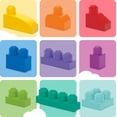 thumbnail image 3 of Mega Bloks First Builders Big Building Bag (80 Pieces), 3 of 7