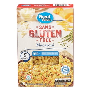 Great Value Gluten Free Macaroni 340 G