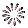 thumbnail image 3 of Scunci 12 pk Brown Snap Clips, 3 of 3
