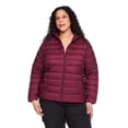 thumbnail image 1 of George Women's Plus Packable Puffer Jacket, 1 of 6