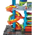 thumbnail image 3 of Hot Wheels City Mega Car Wash Playset with 1 Toy Color Shifters Car in 1:64 Scale, 7.01 in, 3 of 7