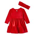 thumbnail image 2 of Ensemble de 2 pièces en velours George pour bébés filles, 2 of 2