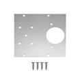 thumbnail image 1 of WIFKLSIIPG Hinge Repair Plate Stainless Steel Furniture Cupboard Mount Tool for Cabinet Use, 1 of 1