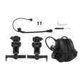 thumbnail image 2 of S SERENABLE Casque Robuste Confortable Protection Auditive pour Prise de Vue Radio Chasse Noir, 2 of 9