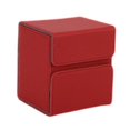 thumbnail image 1 of segolike Premium Deck Case Storage Organizer 100+ XL Flip Card Case for Trading Card Games red, 1 of 9
