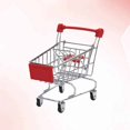 thumbnail image 3 of CIMAXIC Mini Shopping Carts Toy Shopping Trolley Toy Storage Container Toys Size M Red,5.71"X5.12"X3.74", 3 of 5