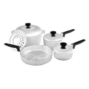 IMUSA IMU-89304 Cajun Cookware Set, Aluminum - 8 Piece