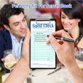 thumbnail image 5 of 10 Pack Guest Check Books, Server Note Pads for Restaurant, Green Waiter Checkbook, Restaurant Order Pad 50 Sheets/Pack, 5 of 5