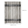 thumbnail image 4 of Feltree Versatile Patterned Shower Curtain, Universal 120x180cm Polyester Bathroom Decor, Heavy-Duty Metal Grommets & Machine-Washable Quick-Dry Fabric, 4 of 5
