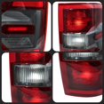 thumbnail image 3 of Pair LED Tail Light for Ford Maverick XLT Lariat 2023-2025 Red Smoked Rear Lamp, 3 of 4