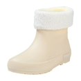 thumbnail image 1 of Womens Boots,Casual Short Top Removable Covers Waterproof Comfortable Height Increasing Heel Fall Winter,Womens Rain Boots, 1 of 7