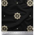 thumbnail image 1 of Soimoi Poly Georgette Fabric Artistic Floral Print Sewing Fabric Yard 42 Inch Wide, 1 of 3