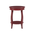 thumbnail image 4 of Table d'appoint Barclay, rouge, 4 of 7