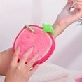 thumbnail image 2 of Strawberry-Pattern Nanoscale Sponge for Deep Cleaning, Reusable Scouring Pad for Sinks, Bathtubs, and Appliances, Non-Toxic Scratch-Free Abrasive Surface, 2 of 6