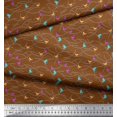 thumbnail image 2 of Soimoi Rayon Fabric Bird Artistic Print Fabric by The Yard 56 Inch Wide, 2 of 3