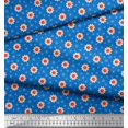 thumbnail image 3 of Soimoi Silk Fabric Artistic Floral Decor Fabric Printed Yard 42 Inch Wide, 3 of 3