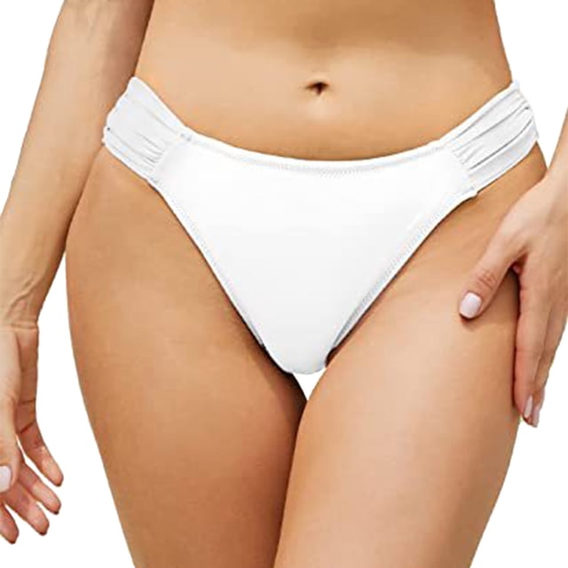 Ketyyh-chn99 Women Swim Shorts Swimsuit Women's High Waisted Swim Shorts Swim Board Shorts for Women White,XS