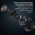 thumbnail image 2 of Thinsony Full Round Touch Mechanical Button Operations Long Battery Life Smart Watch Smart Watch With Earbuds silver, 2 of 6