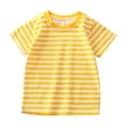 thumbnail image 1 of WRKEKC T-Shirts pour Garçons, Hauts d'Été pour Garçons, T-Shirts de Sport à Manches Courtes Décontractés d'Été pour Enfants à Col Rond à Rayures Imprimées, 1 of 5