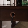 thumbnail image 2 of Leick Laurent Table d'Appoint en Étain avec Lampe en Cerisier Chocolat, 2 of 11