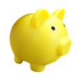 thumbnail image 1 of Cute Pig Bank Plastic Pig Money Bank for Boys Girls, 1 of 8